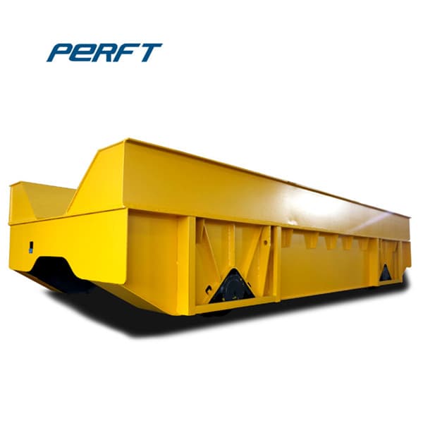 coil handling transfer car with wheel locks 90t